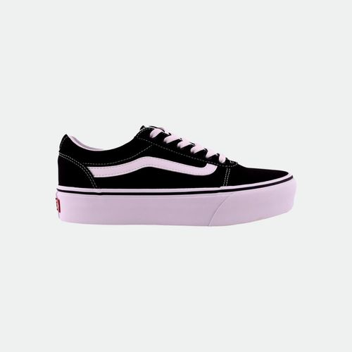 Zapatilla Ward Platform Vans Mujer - BLACK WHITE