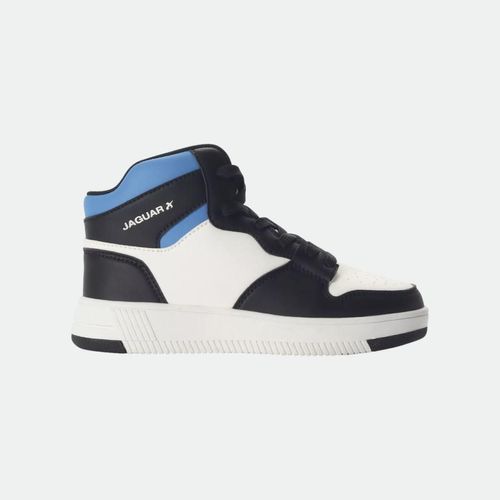 Bota Urbana Niños - NEGRO AZUL BLANCO