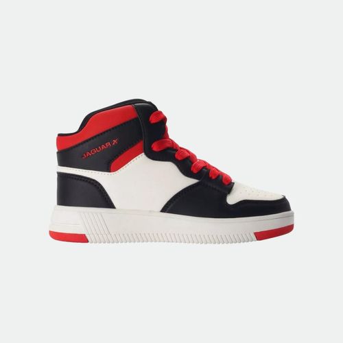 Bota Urbana Niños - NEGRO ROJO BLANCO