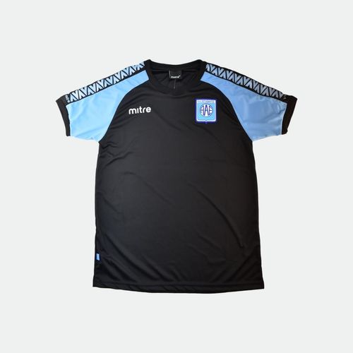 Remera Entrenamiento Mitre AAE Striker - NEGRO CELESTE