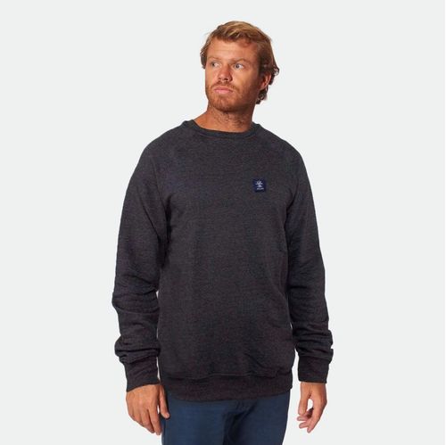 Buzo Rip Curl Crew Searchers - NEGRO MELANGE