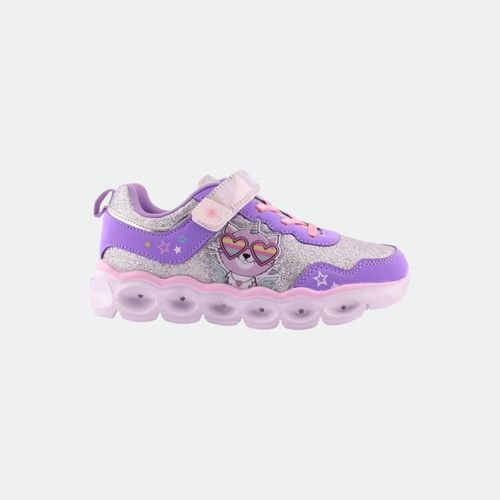 Zapatilla Linea Wow - PLATA LILA