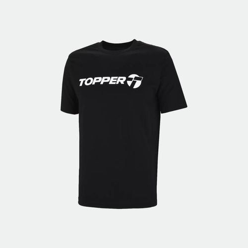 Remera Topper Brand - NEGRO