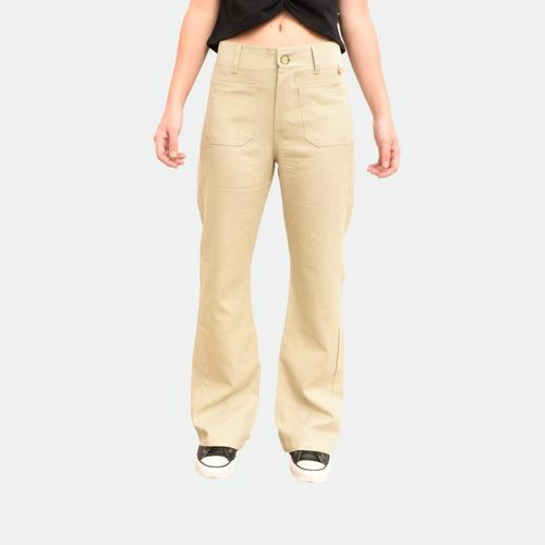 Pantalón Palazzo - BEIGE