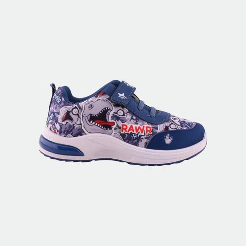 Zapatilla Linea Pop - AZUL PETROLEO GRIS