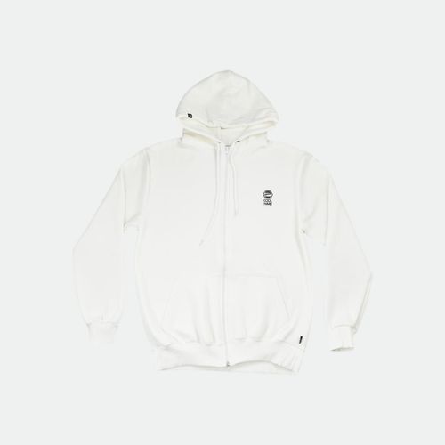 Reflecty Zip Hoodie - BLANCO
