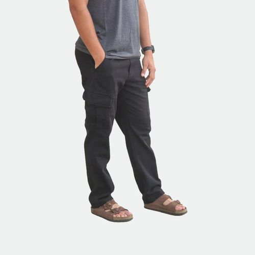 Pantalón Cargo - NEGRO