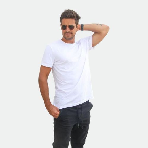 Remera Lisa - BLANCA