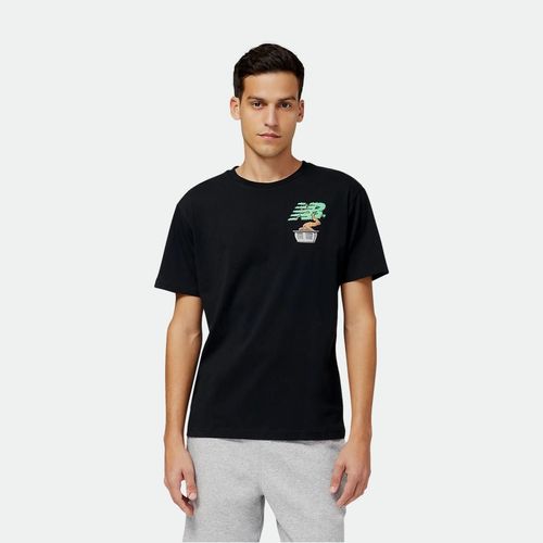 Nb Ess Grey Day Tee - NEGRO