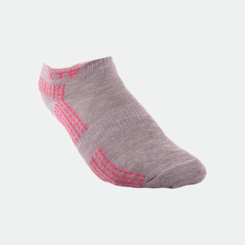 Zoquete Dama Deportivo - GRIS FUCSIA