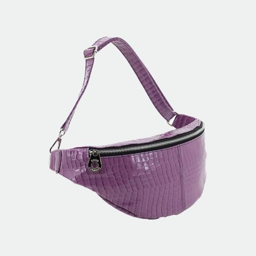 Riñonera Urbana - LILA CHRL CROCO