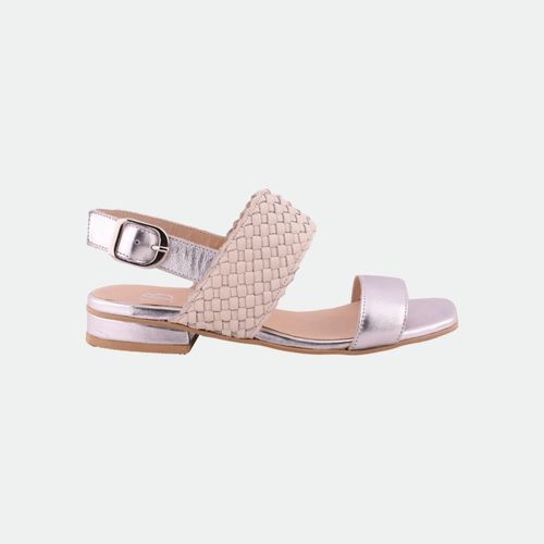 Sandalia Urbana - PLATA CREAM