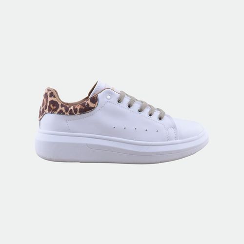 Zapatilla Munich - BLANCO ANIMAL PRINT