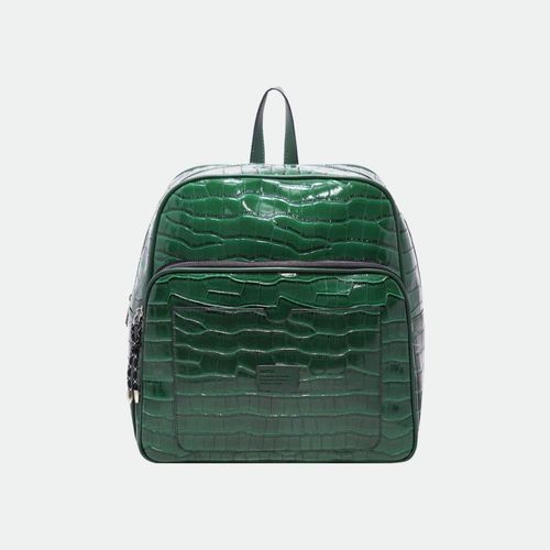 Mochila Urbana - VERDE CROCO