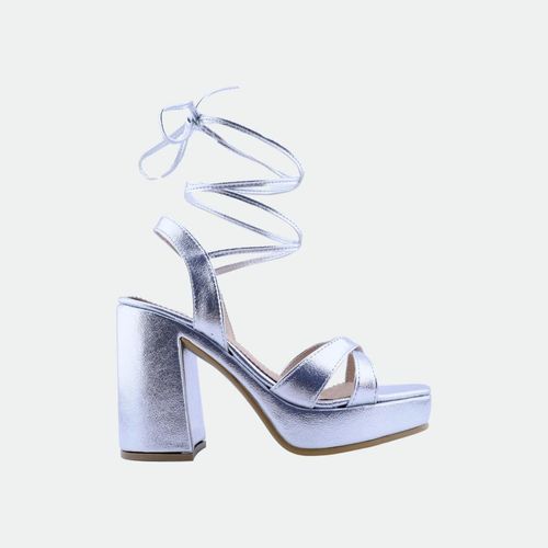 Sandalia Clásica - PLATA BRILLO