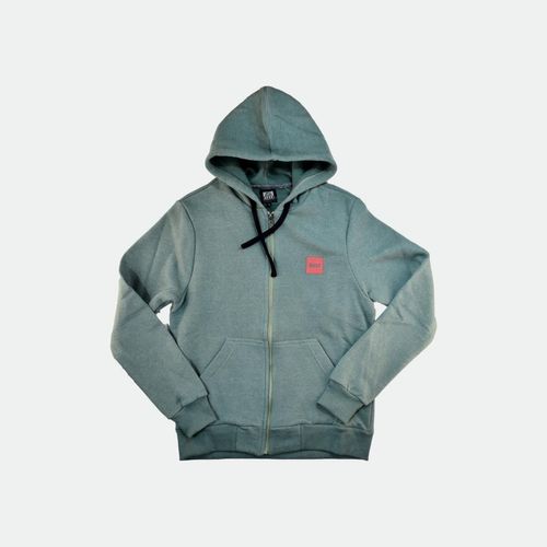 Blocky Glass Zipper - VERDE