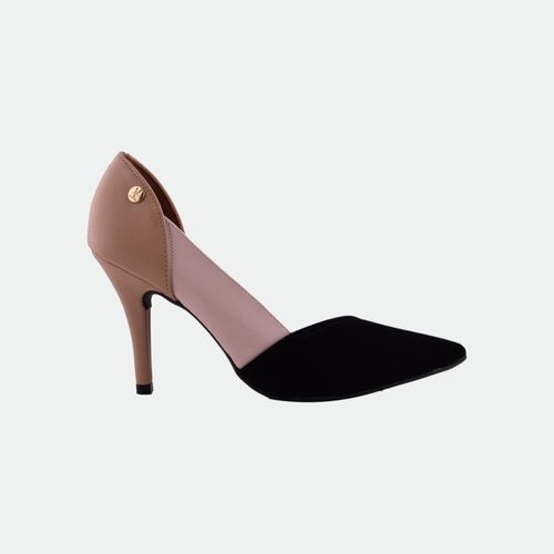 Estileto Clasico - BEIGE NEGRO CREMA