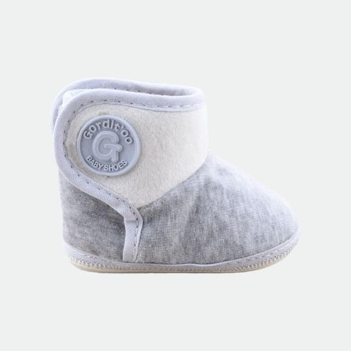 Bota Dos Velcro - GRIS
