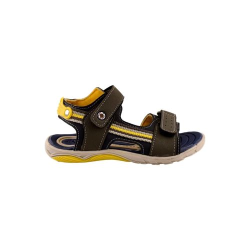 Sandalia Wave - GRAFITO MARINO AMARILLO