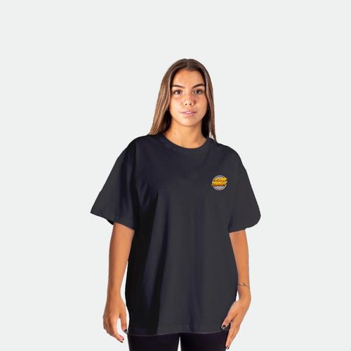 Remera Burner Overiszed - NEGRO