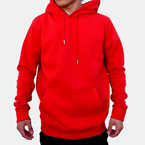 Buzo Cang Hood Logo - ROJO