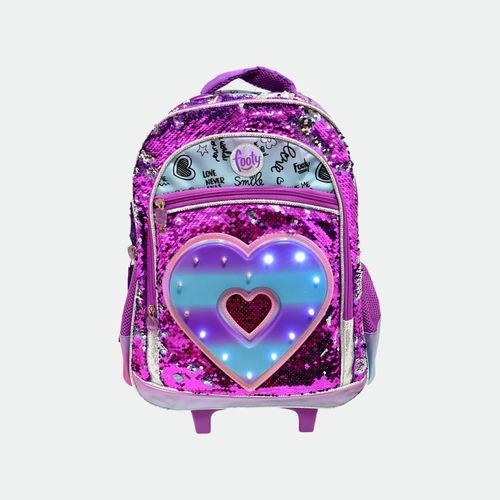Mochila Corazon - DEGRADE LILA