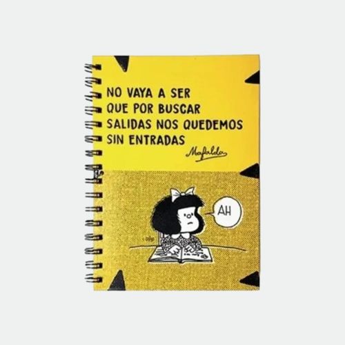 Cuaderno El Mundo - AMARILLO