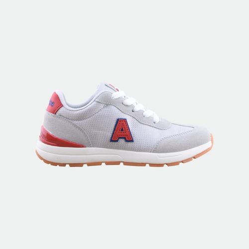 Zapatilla Los Angeles - GRIS ROJO