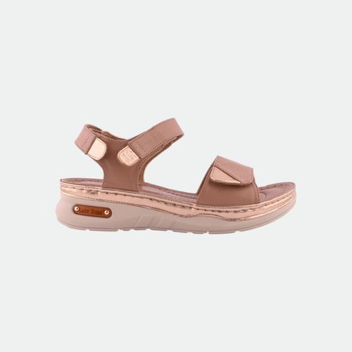 Sandalia Dolly - CAMEL ORO ROSADO