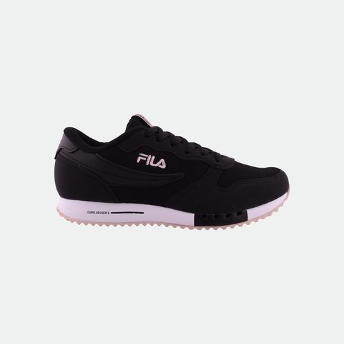 Zapatilla Fila Euro Jogger Sport W - NEGRO ROSA CLARO