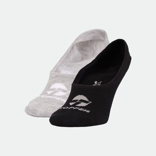 Medias pack x2 Inner Sock Mns TOPPER - GRIS MELANGE NEGRO