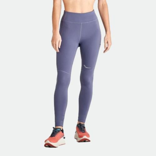 Calza Saucony Deportiva Tight Long Fortify W - NAVY BLUE