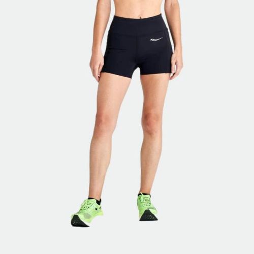 Calza Saucony Deportiva Tight Short Fortify 3 W - BLACK