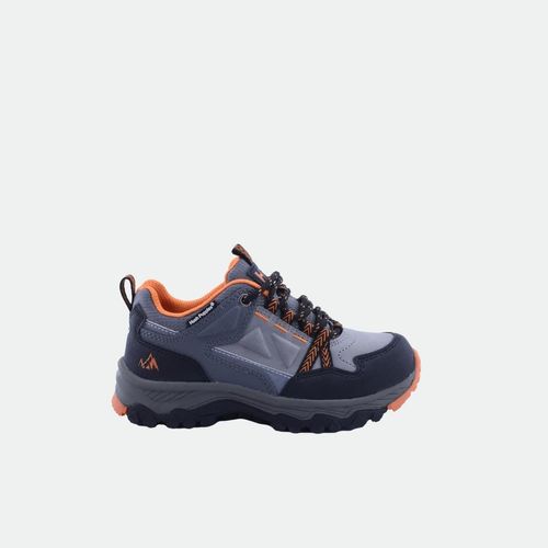 Zapatilla Outdoor Hush Puppies Keico 2.0 - GRIS NARANJA