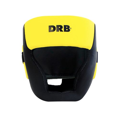 Casco de Boxeo - NEGRO AMARILLO