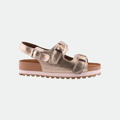Sandalia Birk - ORO BRILLO
