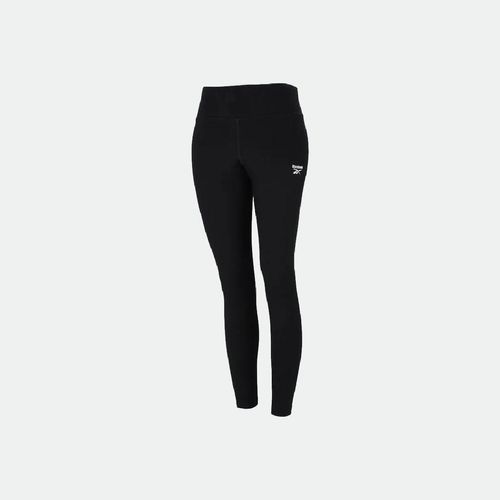 Calza Reebok Deportiva Cotton Legging Ar - BLACK