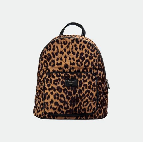 Mochila Urbana - ANIMAL PRINT MARRON